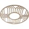 Ekena Millwork Empire Wood Fretwork Pierced Ceiling Medallion, Hickory, 28"OD x 10 1/4"ID x 1/4"T CMWP28X28X0250EPHI - alternate 3